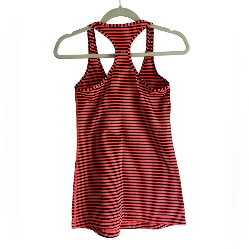 LULULEMON STRIPED RACERBACK TANK - Picture 2 of 4